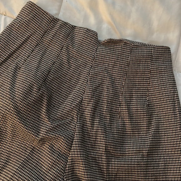 {Zara} Houndstooth Trouser Pants - Picture 6 of 6